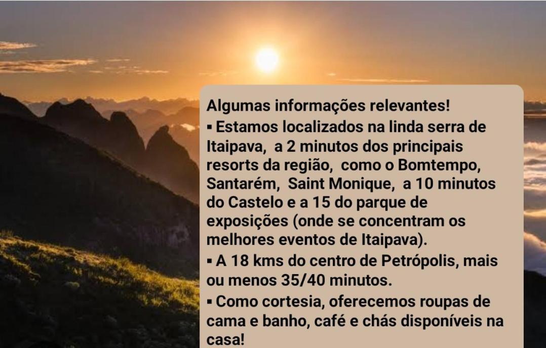 Aconchego de Itaipava: Nature Retreat with Jacuzzi & Kids Area Petropolis  Exterior photo